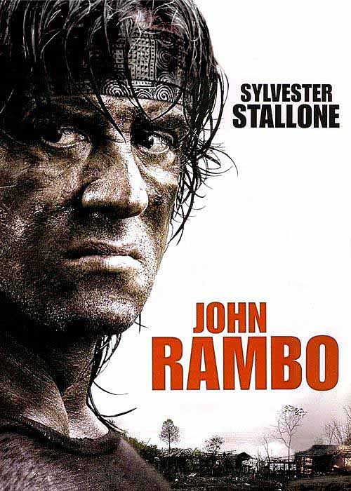 sylvester stallone rambo 2008. rambo movie poster